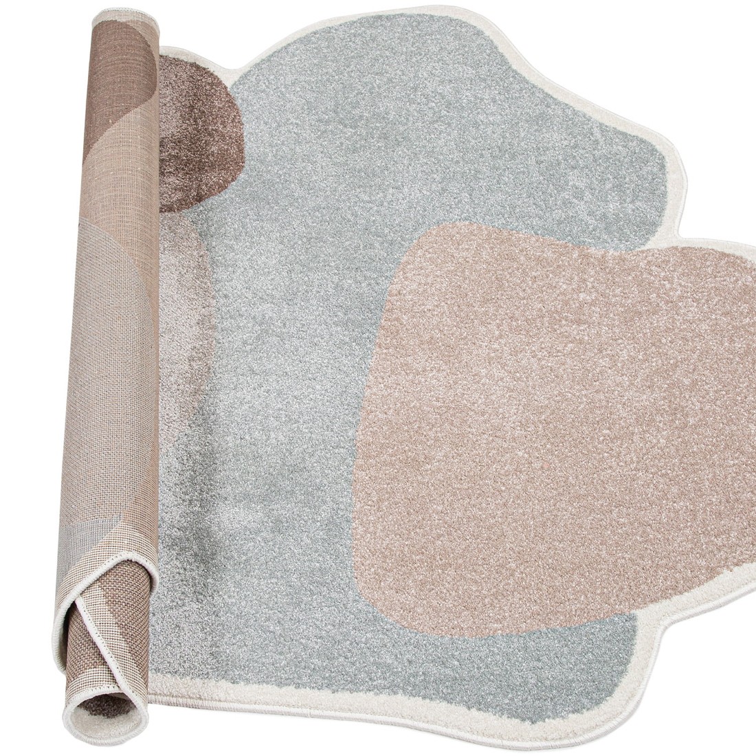 Tapete Organico Sala e Quarto Light Rose e Cinza 240x300 Tapete Organico Sala e Quarto Light Rose e Cinza 240x300