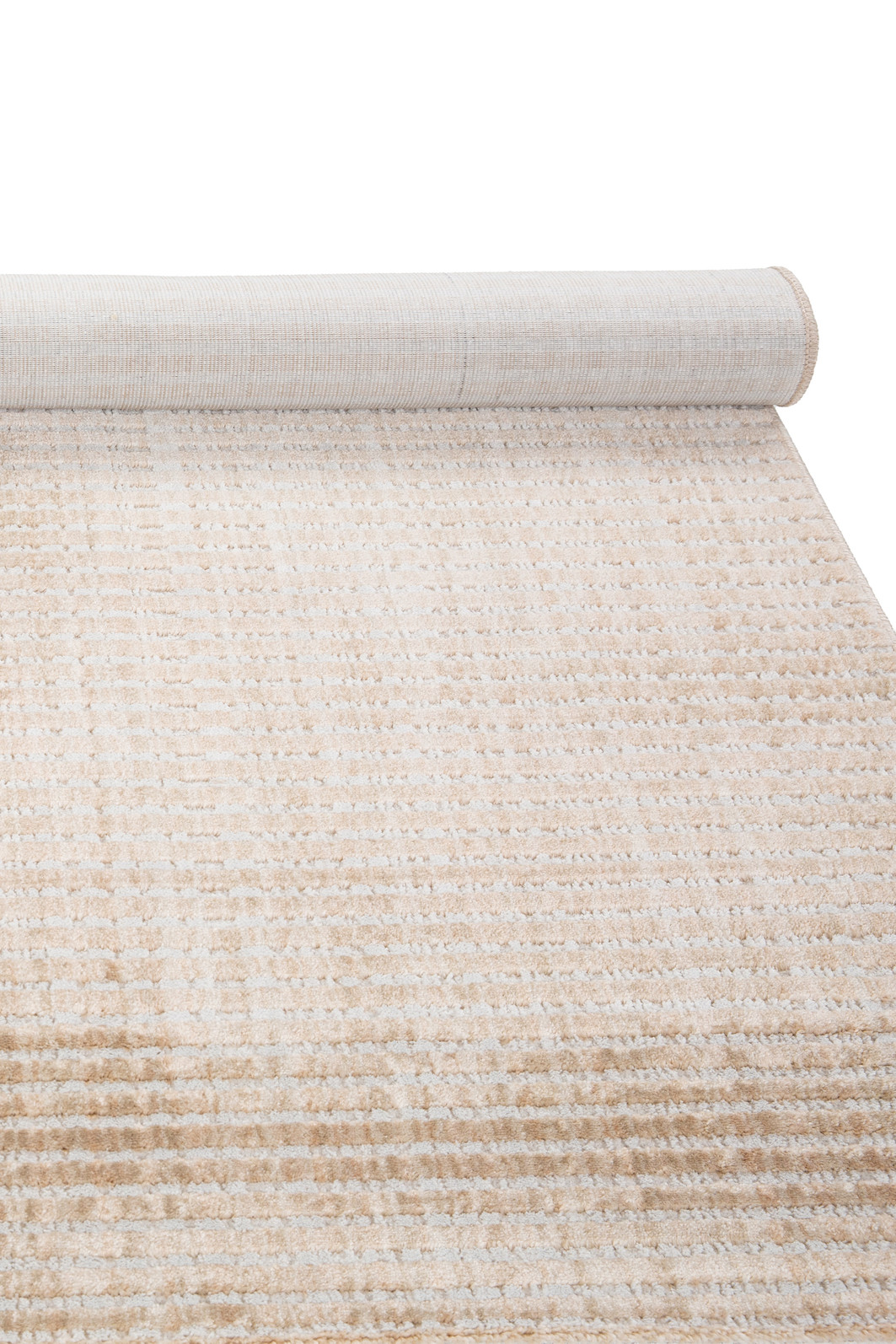 Tapete para Sala 240X300 Leone Listrado Bege Tapete para Sala 240X300 Leone Listrado Bege