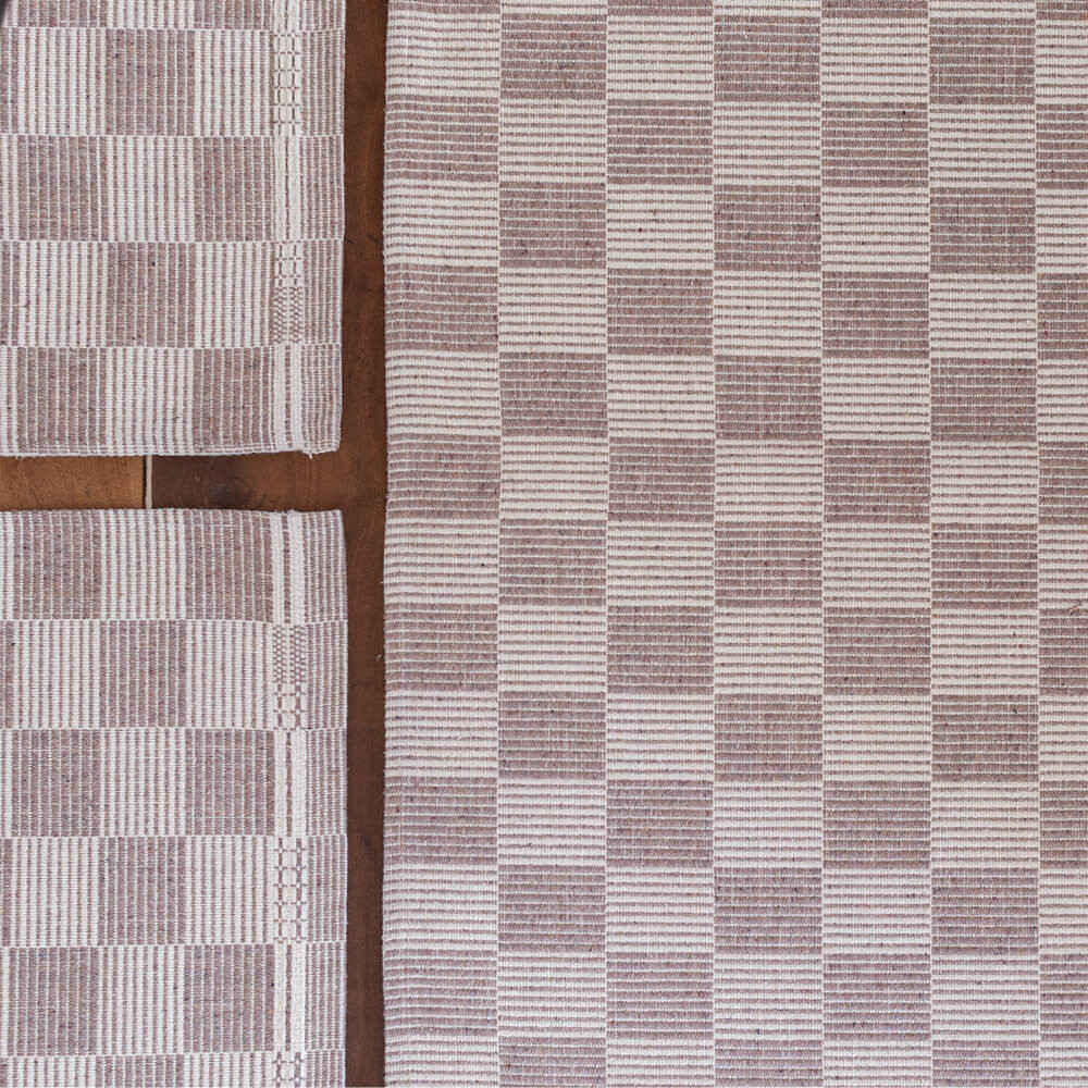 Kit de Cozinha 3 Peças Algodão Aquarela Bege Kit de Cozinha 3 Peças Algodão Aquarela Bege