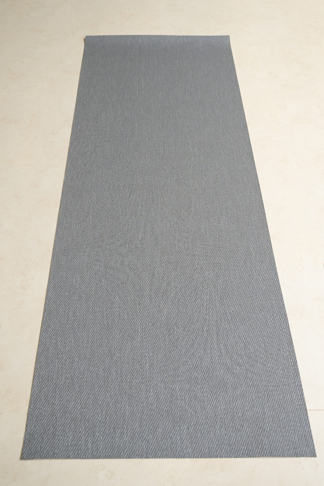 Tapete Passadeira PVC Antiderrapante Cotele Cinza 65x280 Tapete Passadeira PVC Antiderrapante Cotele Cinza 65x280