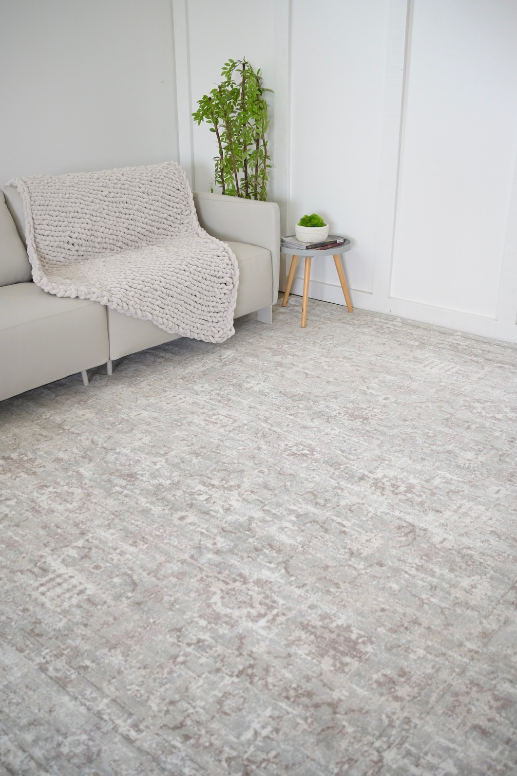 Tapete para Sala 200x250 Nord Estonado Cinza