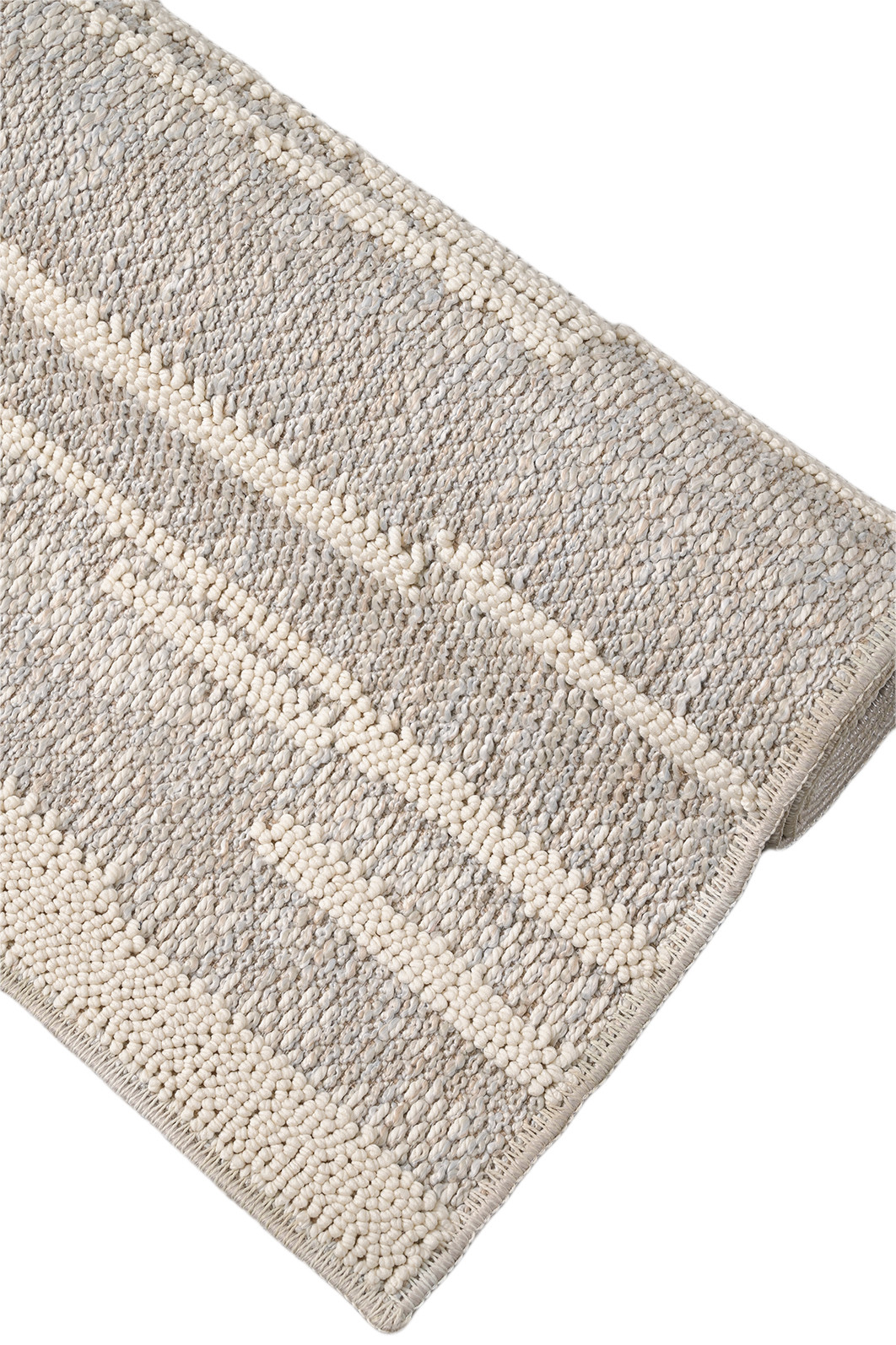 Tapete Turco Relex 160x230 Bege e Cinza Tapete Turco Relex 160x230 Bege e Cinza