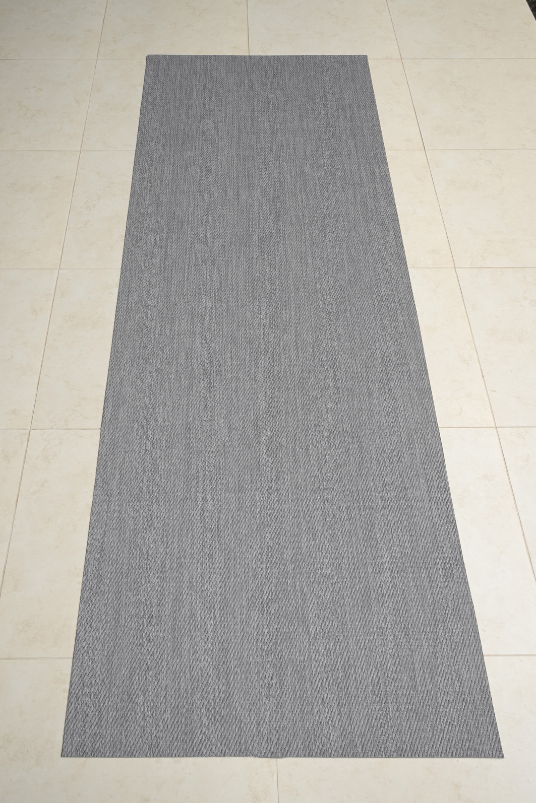 Tapete Passadeira PVC Antiderrapante Cotele Taupe 65x180 Tapete Passadeira PVC Antiderrapante Cotele Taupe 65x180