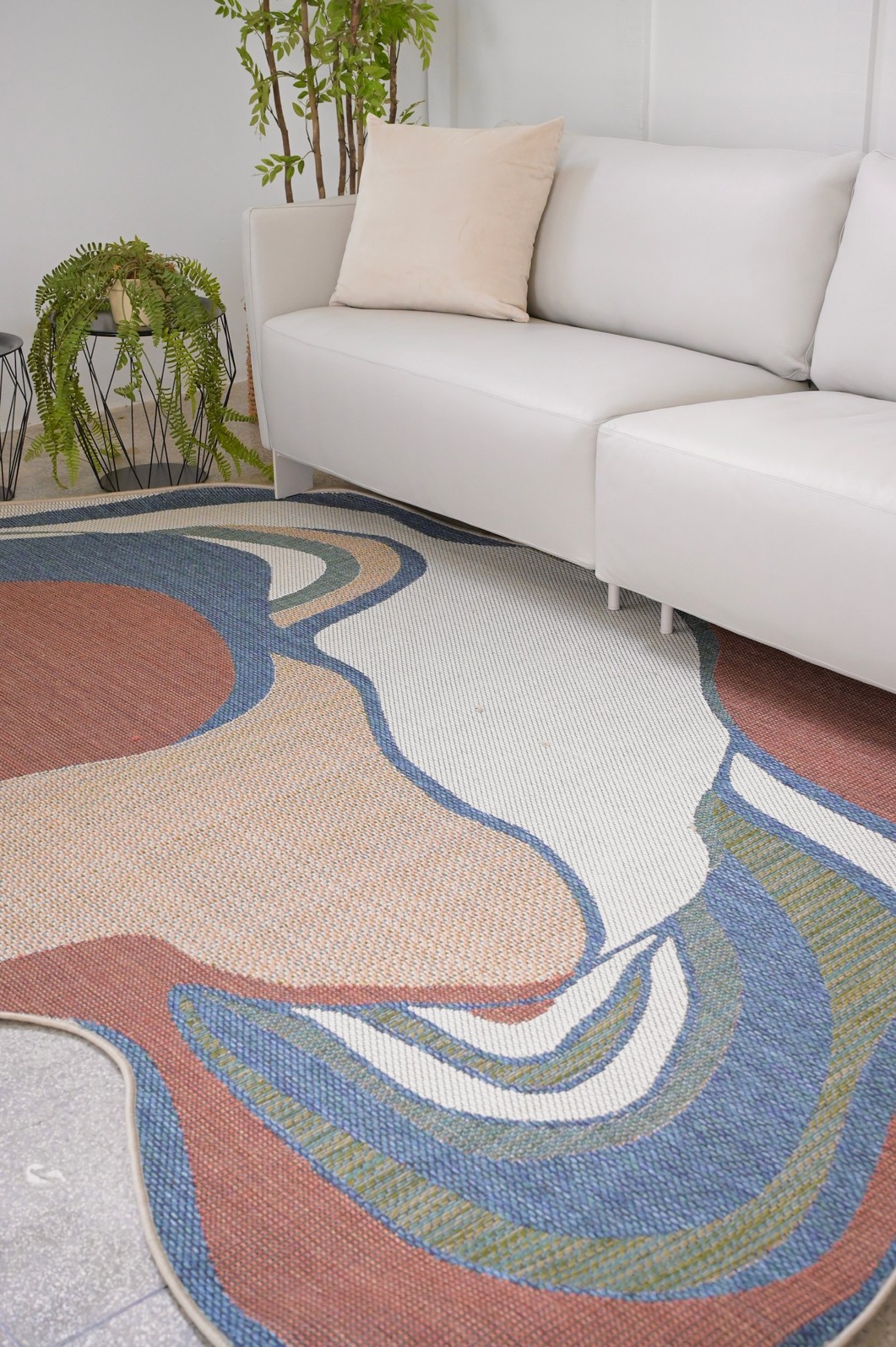 Tapete Organico 200x250 Sisal Sintetico Amalfi Mountain