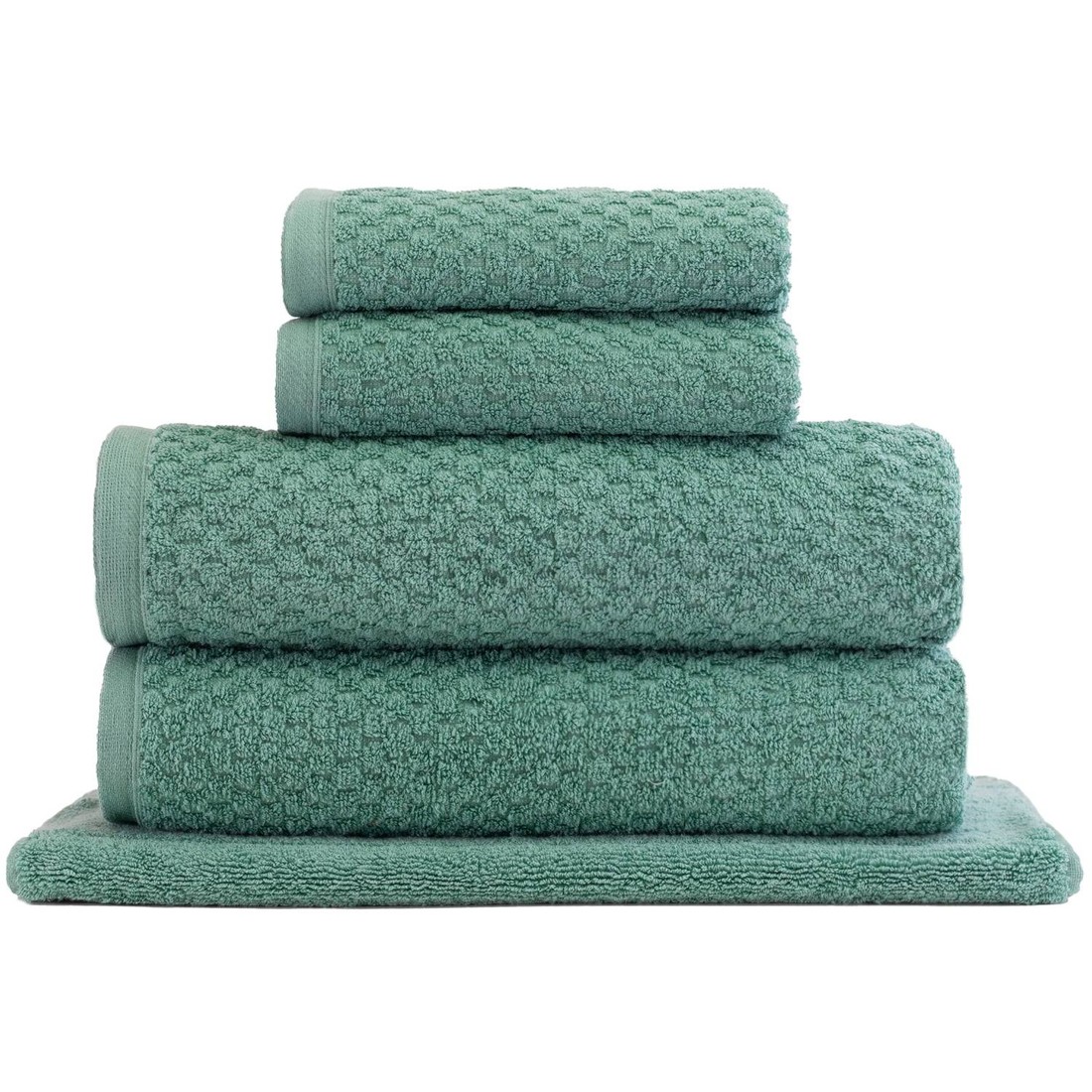 Jogo Toalhas de Banho 5 Peças Carré 100% algodão  Loren Jogo Toalhas de Banho 5 Peças Carré 100% algodão  Loren