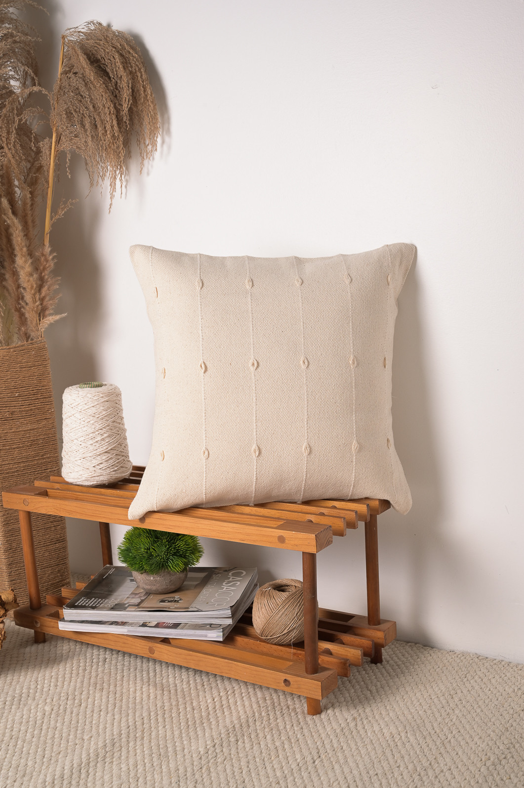 Capa de Almofada Jamal Cru Capa de Almofada Jamal Cru