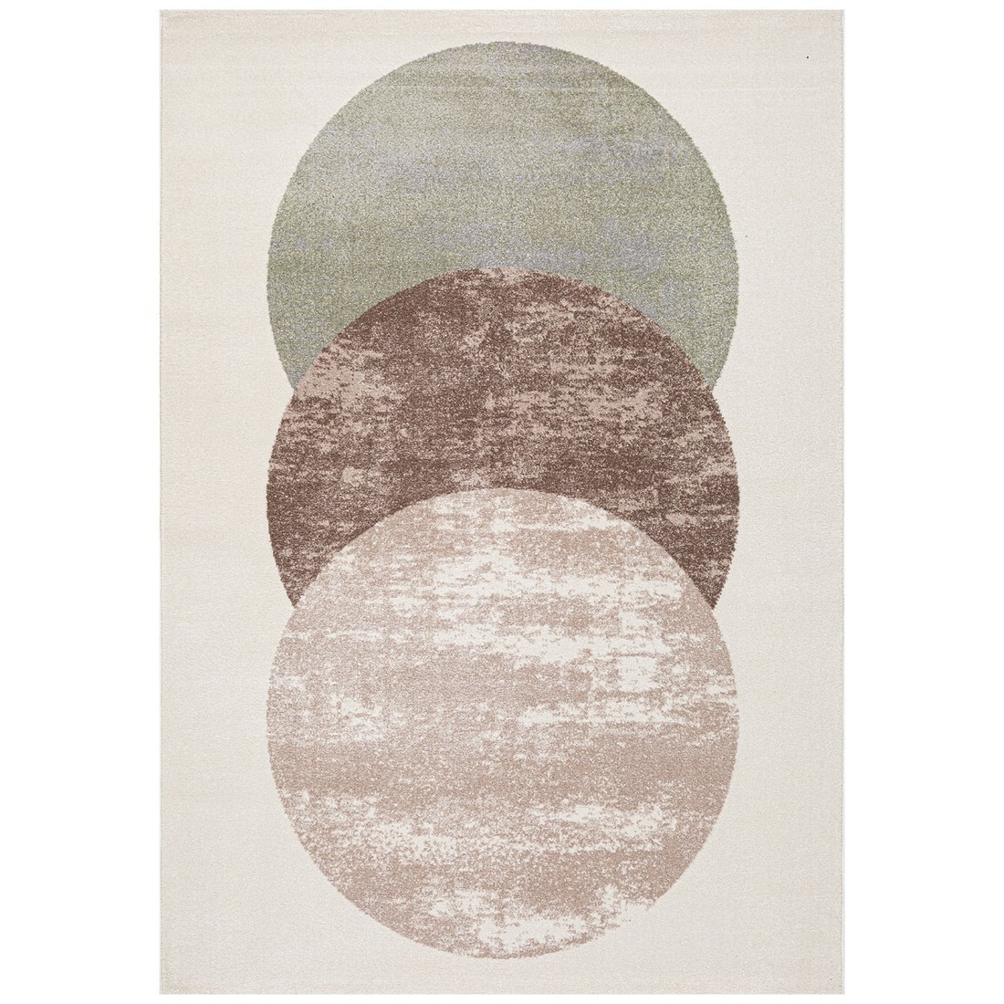 Tapete para Sala Fantasy Organico Circles 200x250 Tapete para Sala Fantasy Organico Circles 200x250