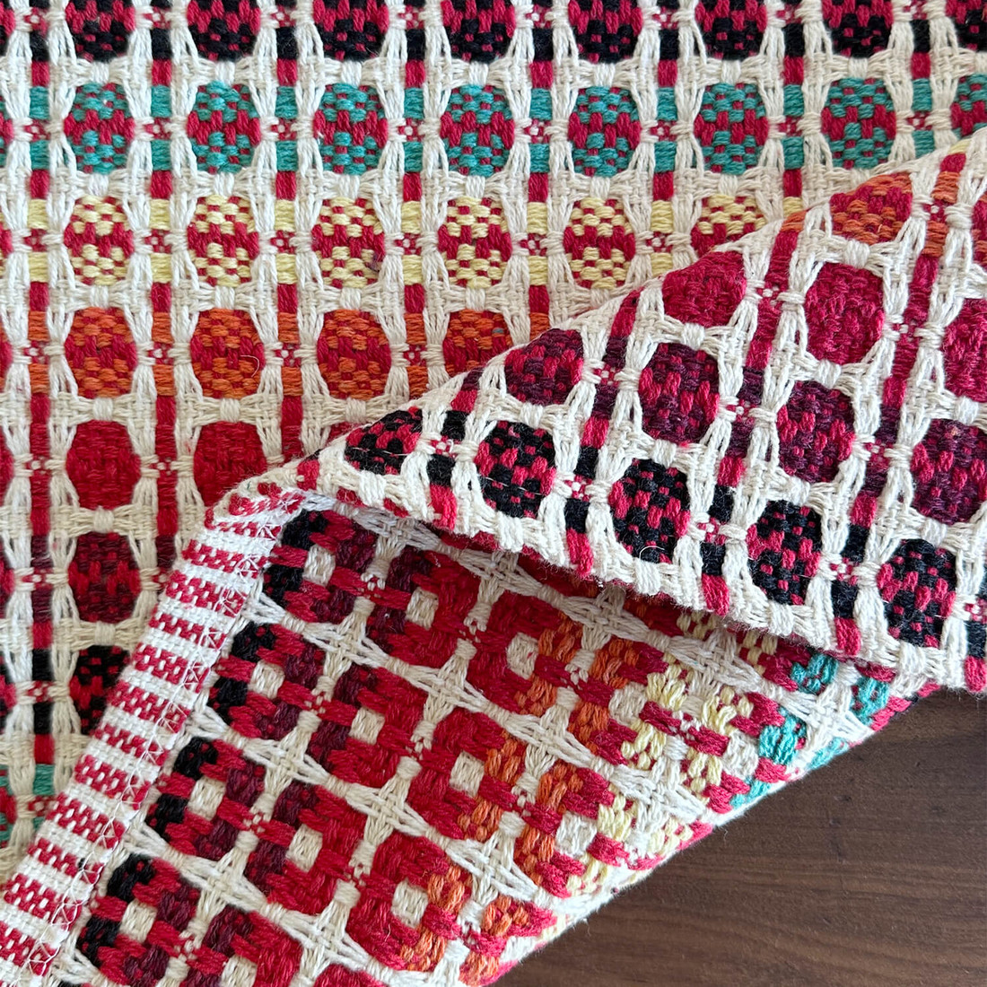 Kit de Cozinha 3 Peças Algodão Indiano Color Kit de Cozinha 3 Peças Algodão Indiano Color