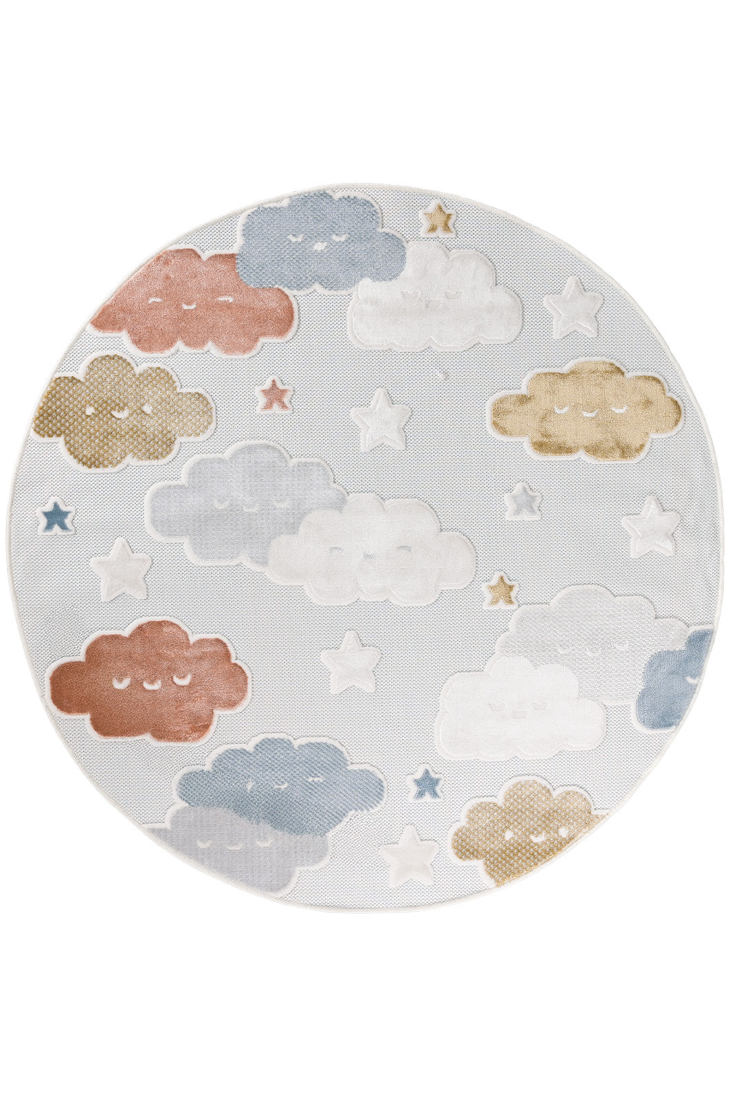 Tapete Infantil Pedagógico Redondo 2,0m Luna Tapete Infantil Pedagógico Redondo 2,0m Luna