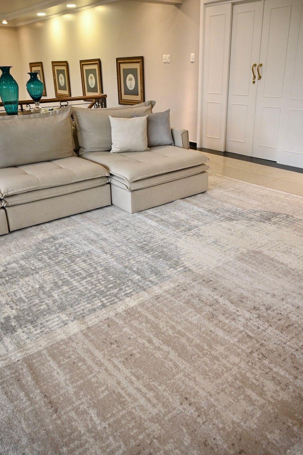 Tapete para Sala Fantasy Organico Sense 200x250 Tapete para Sala Fantasy Organico Sense 200x250
