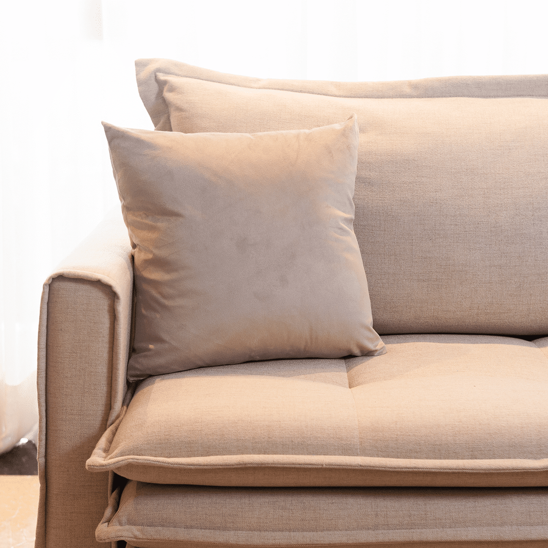 Capa de Almofada Veludo Premium Decorativa - Rose 45cm x 45cm