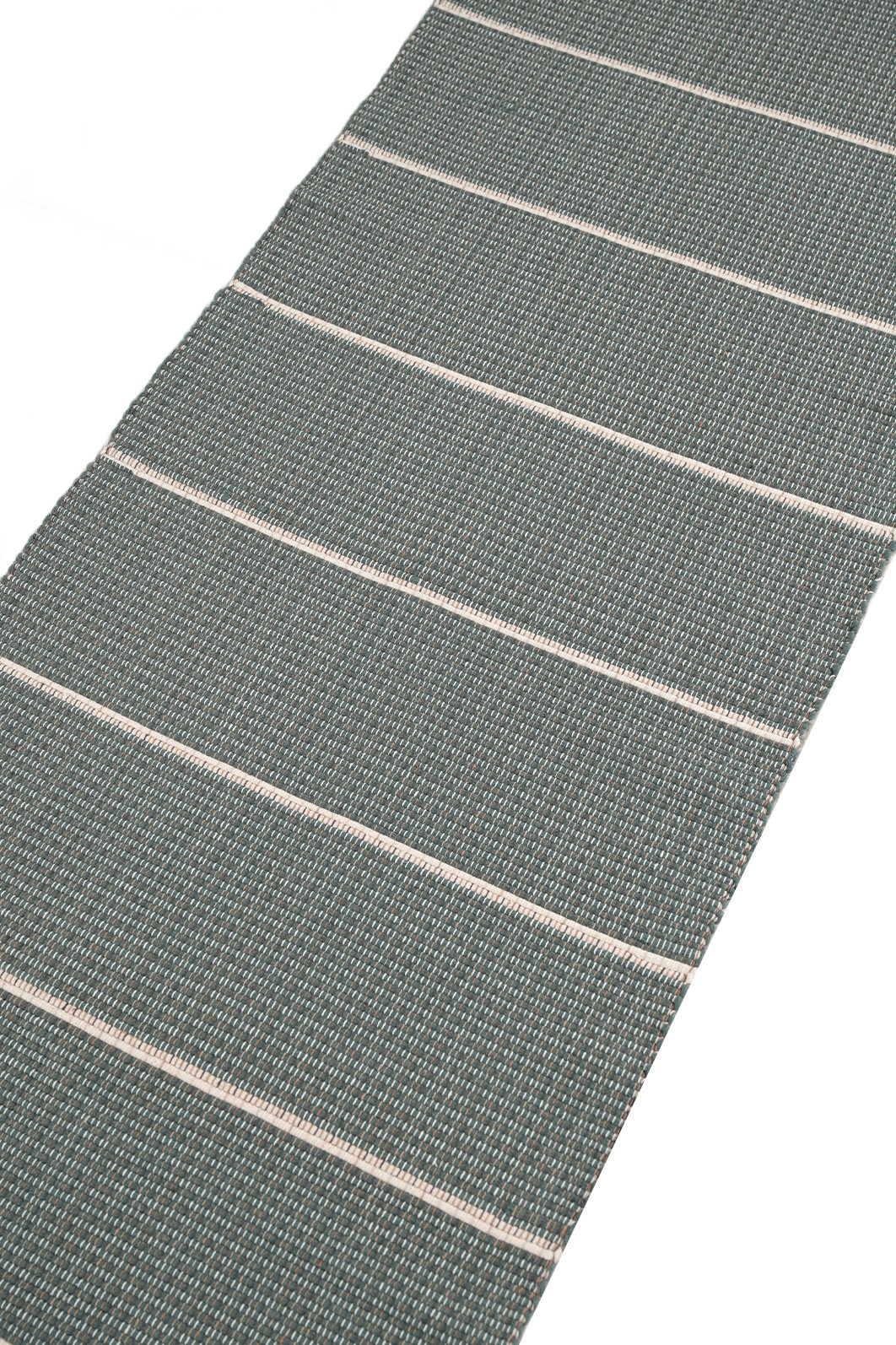 Tapete Passadeira 50x300 Artesanal de Algodão Trama Basic Faccia Verde Tapete Passadeira 50x300 Artesanal de Algodão Trama Basic Faccia Verde