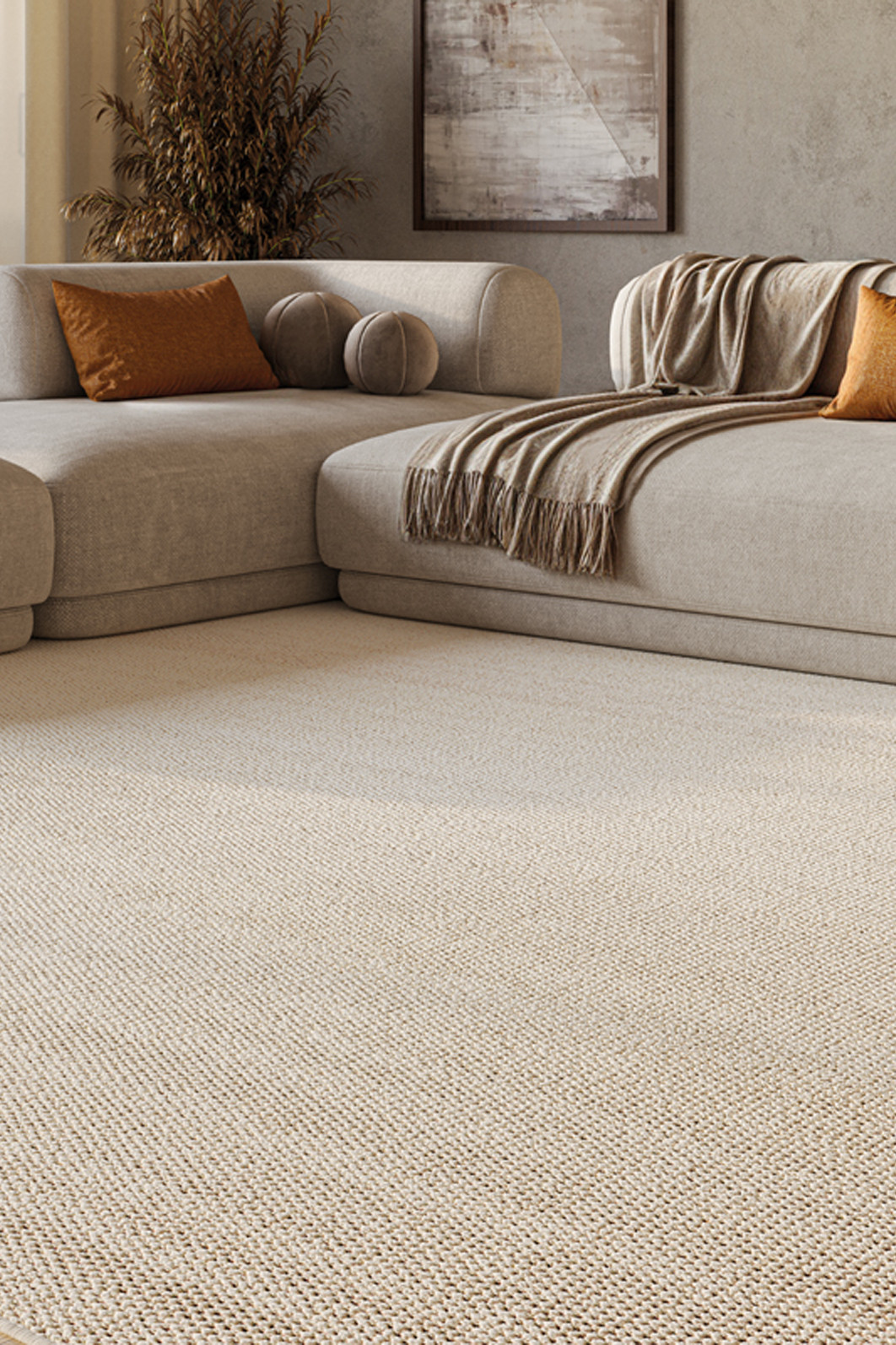 Tapete Sala Boucle 300x400 Verano Bege Tapete Sala Boucle 300x400 Verano Bege