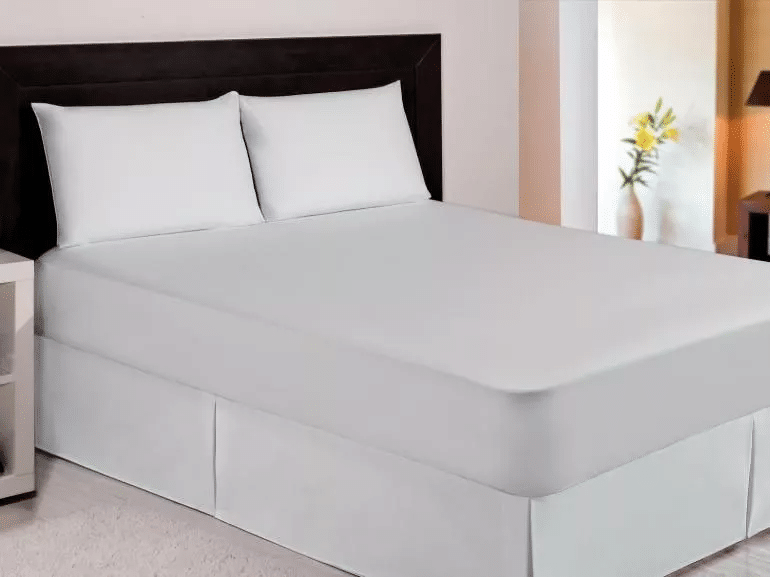 Capa Protetor de Colchão Impermeável Casal Branco