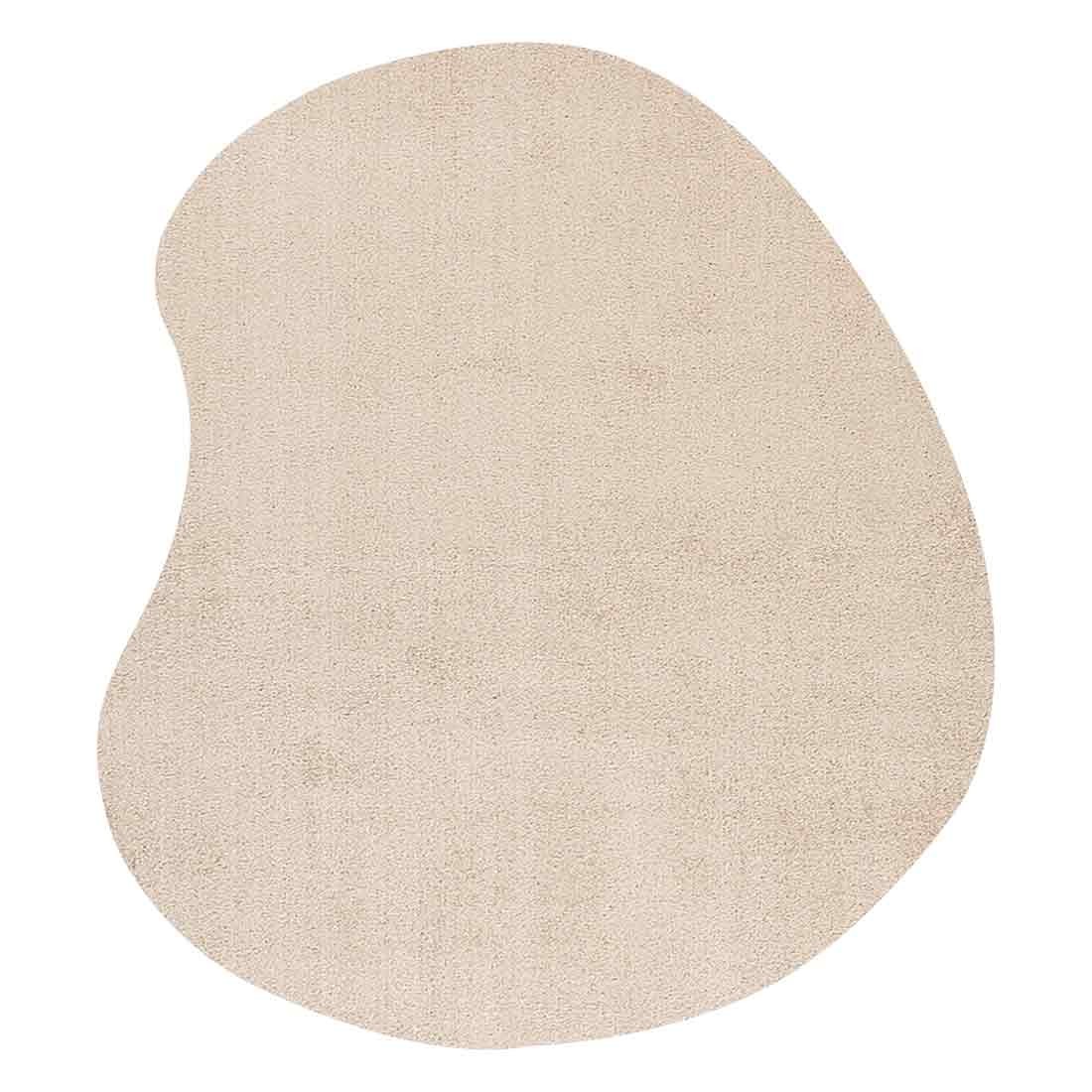 Tapete para Sala Essenciais Liso Bege Organico 4