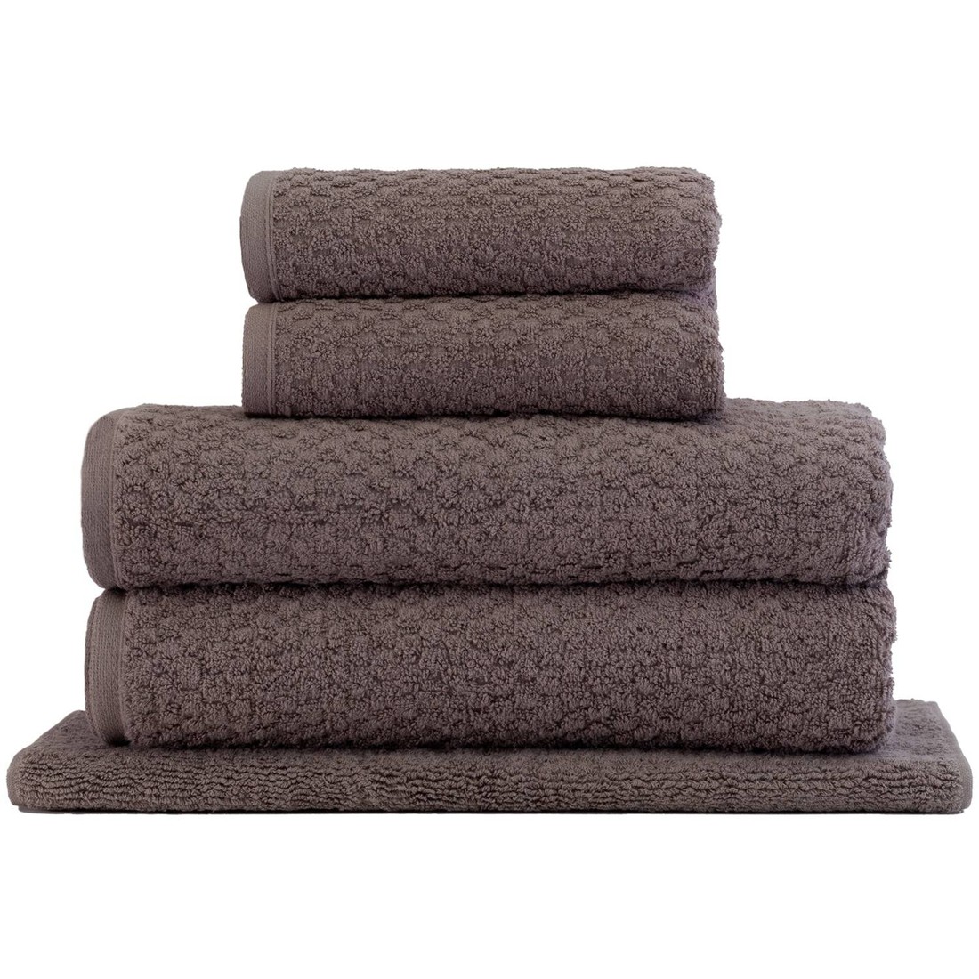 Jogo Toalhas de Banho 5 Peças Carré 100% algodão  Loren Jogo Toalhas de Banho 5 Peças Carré 100% algodão  Loren