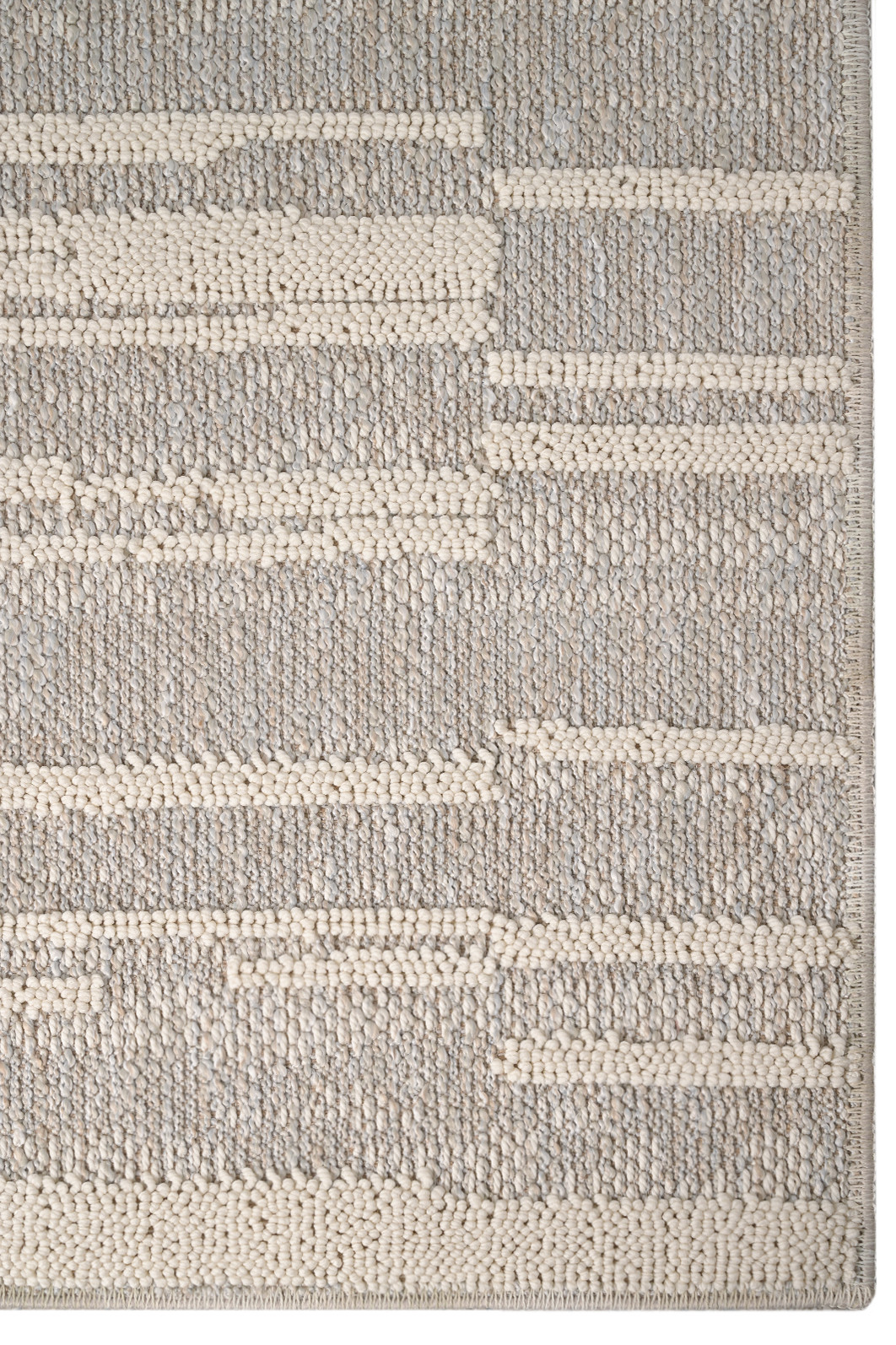 Tapete Turco Relex 160x230 Bege e Cinza Tapete Turco Relex 160x230 Bege e Cinza