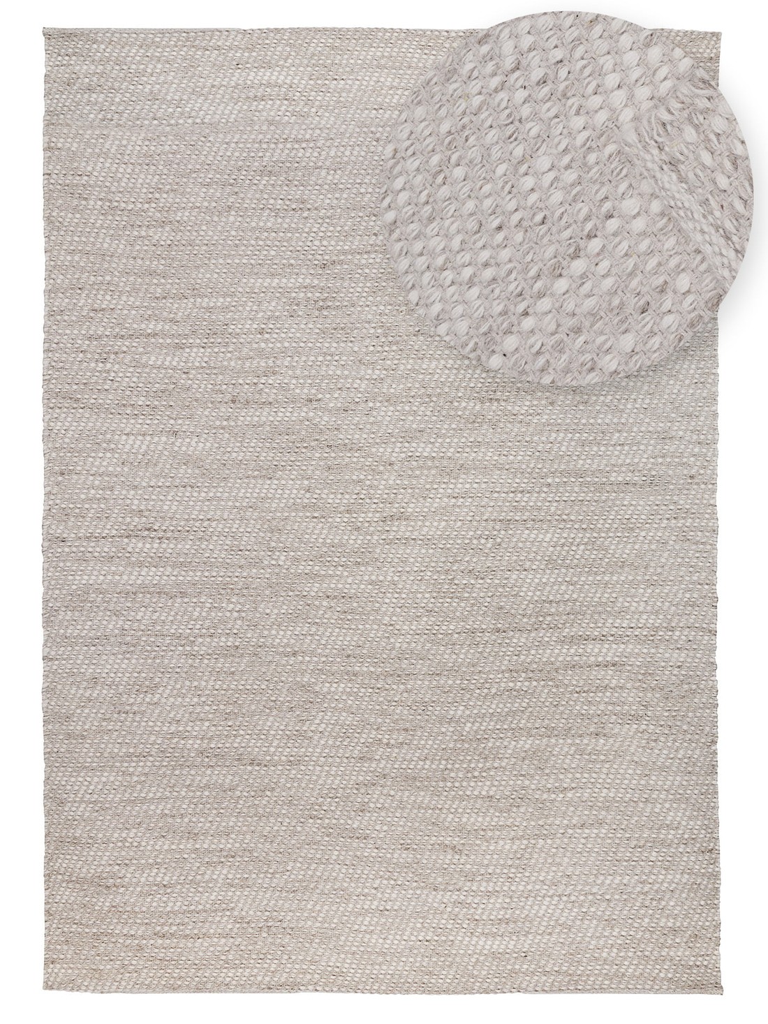 Tapete Indiano Artesanal Algodão e Lã Imara Passadeira 66x180