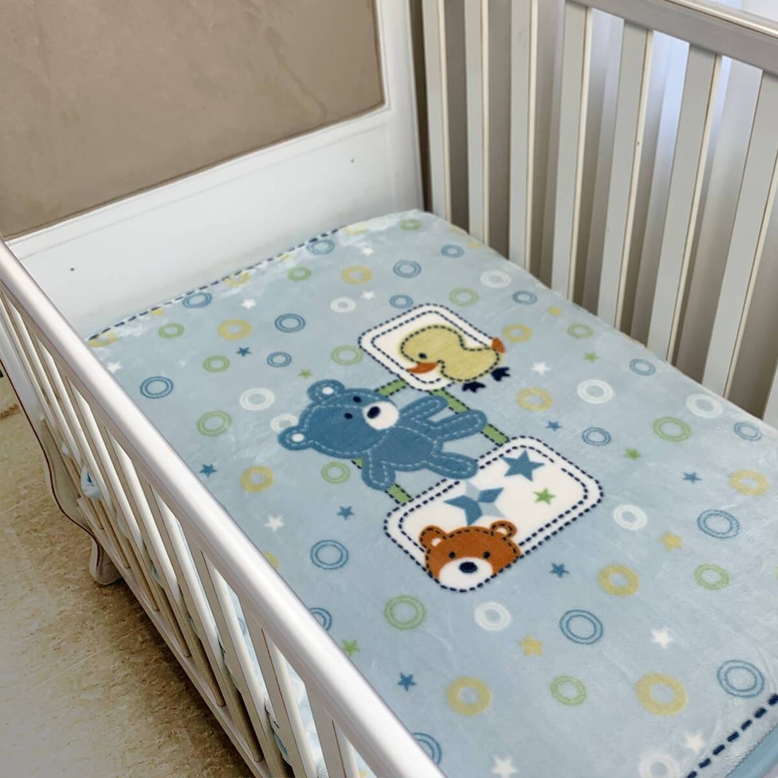 Cobertor Bebê Raschel Diversão Antialérgico - Corttex Cobertor Bebê Raschel Diversão Antialérgico - Corttex