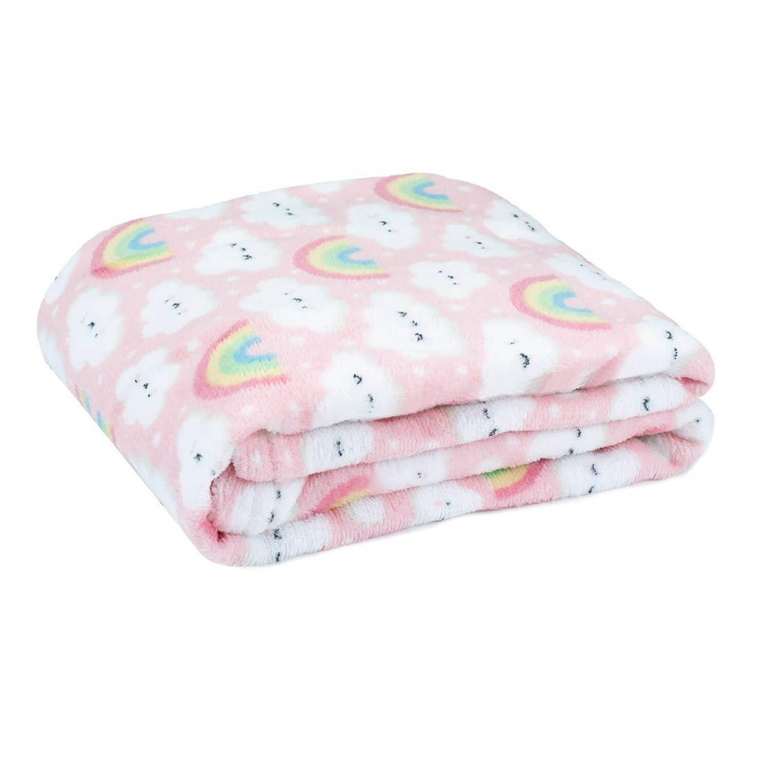 Cobertor Baby Fleece para Berço Antialérgico 90cm x 110cm Nuvens Cobertor Baby Fleece para Berço Antialérgico 90cm x 110cm Nuvens