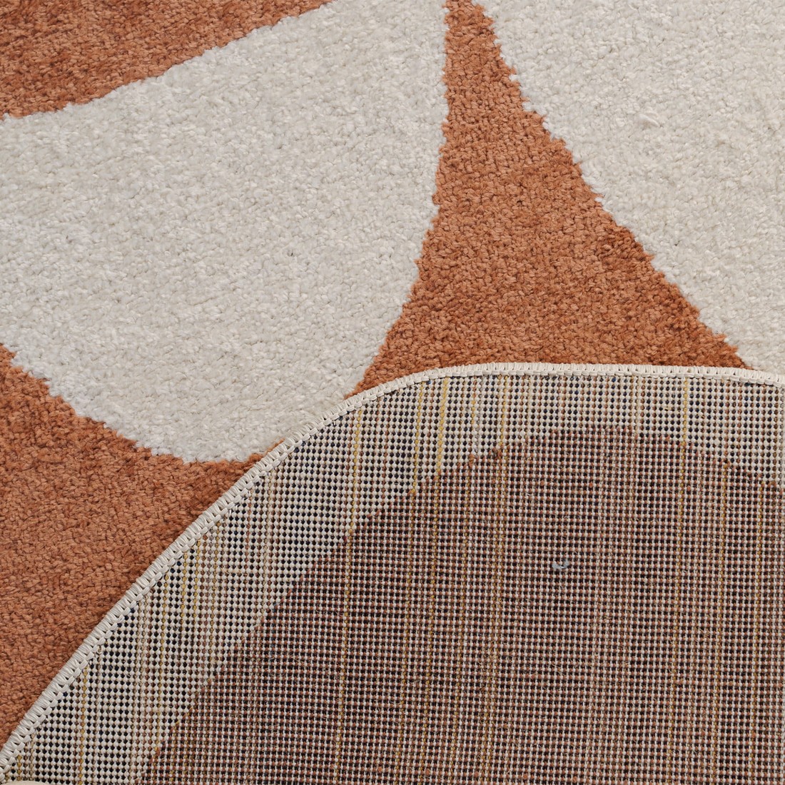 Tapete para Sala Essenciais Organico Terracota 200x250 Tapete para Sala Essenciais Organico Terracota 200x250