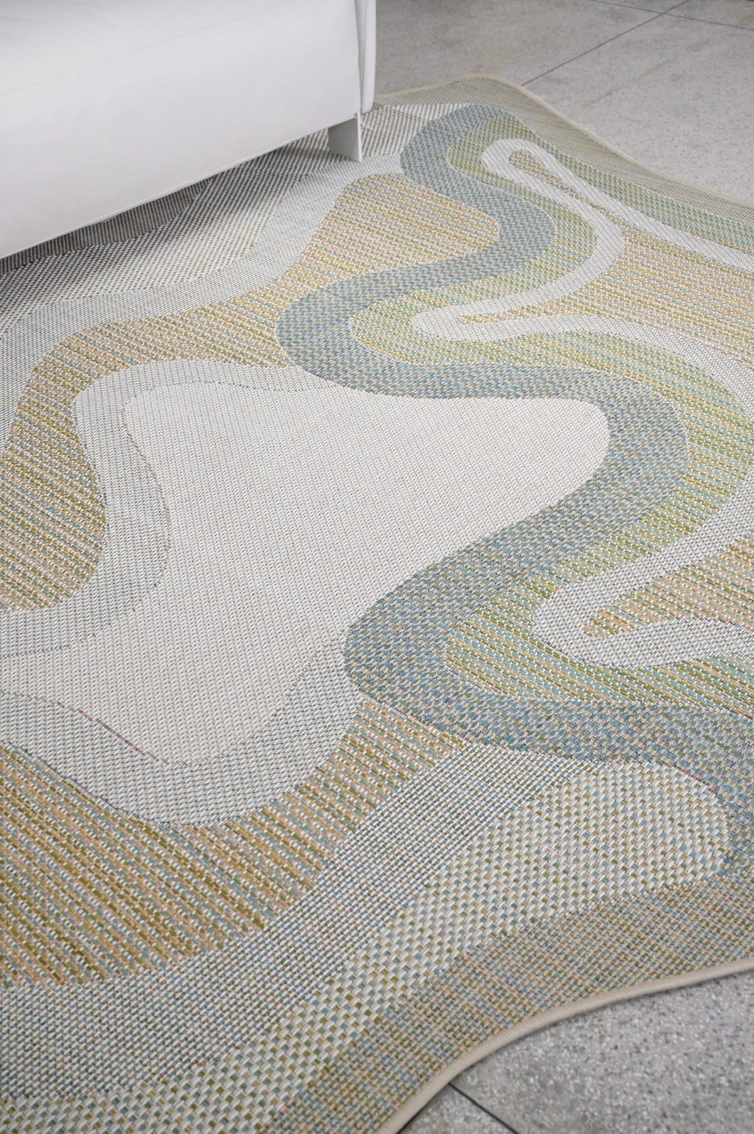 Tapete Organico 140x200 Sisal Sintetico Amalfi River