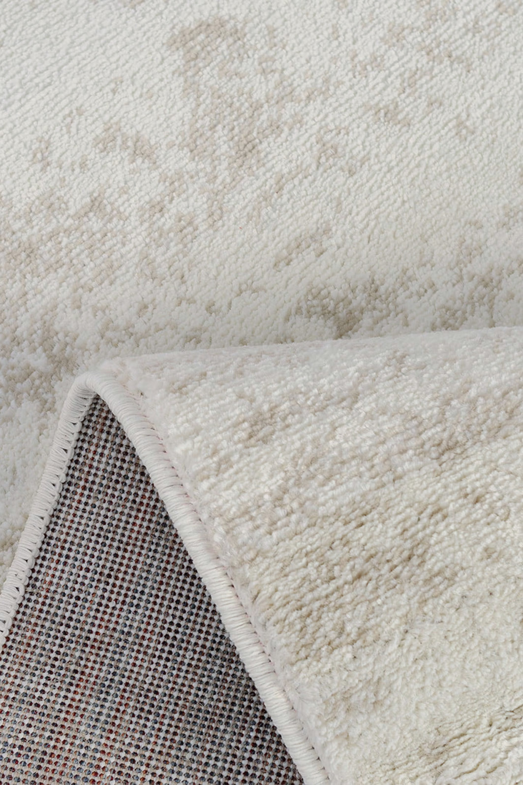 Tapete Passadeira Vivace Estonado Bege e Off White 70x400 Tapete Passadeira Vivace Estonado Bege e Off White 70x400