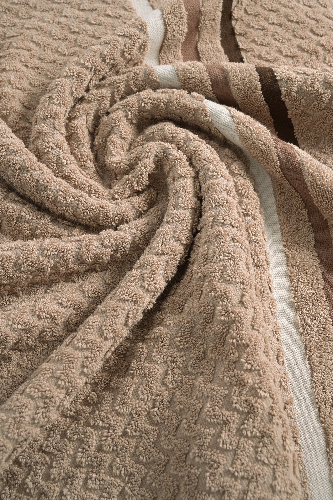 Toalha de Rosto Trento - Taupe Toalha de Rosto Trento - Taupe