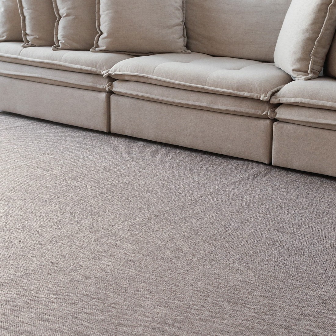 Tapete de Sala Sisal Sintetico Indoor/Outdoor Vitalle Revi Cinza 250x300