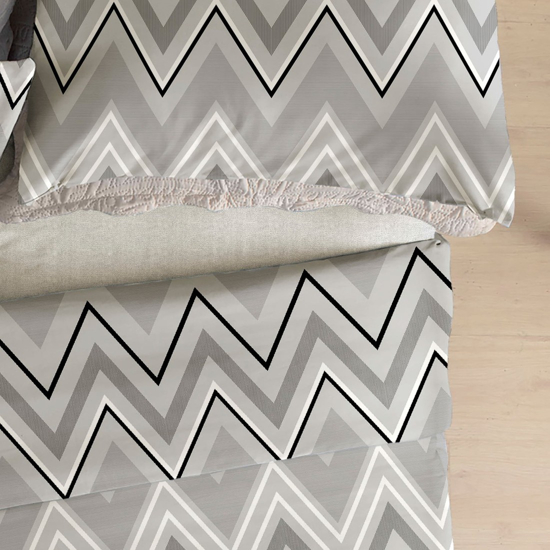 Jogo de Cama Queen 4 Peças 130 Fios 100% Algodão - Vitoria Jogo de Cama Queen 4 Peças 130 Fios 100% Algodão - Vitoria