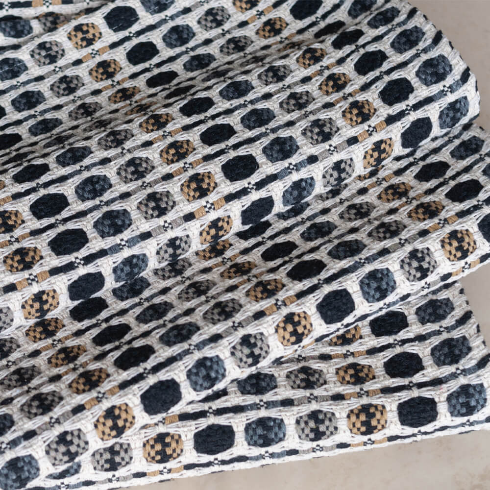 Kit de Cozinha 3 Peças Algodão Indiano Preto Kit de Cozinha 3 Peças Algodão Indiano Preto