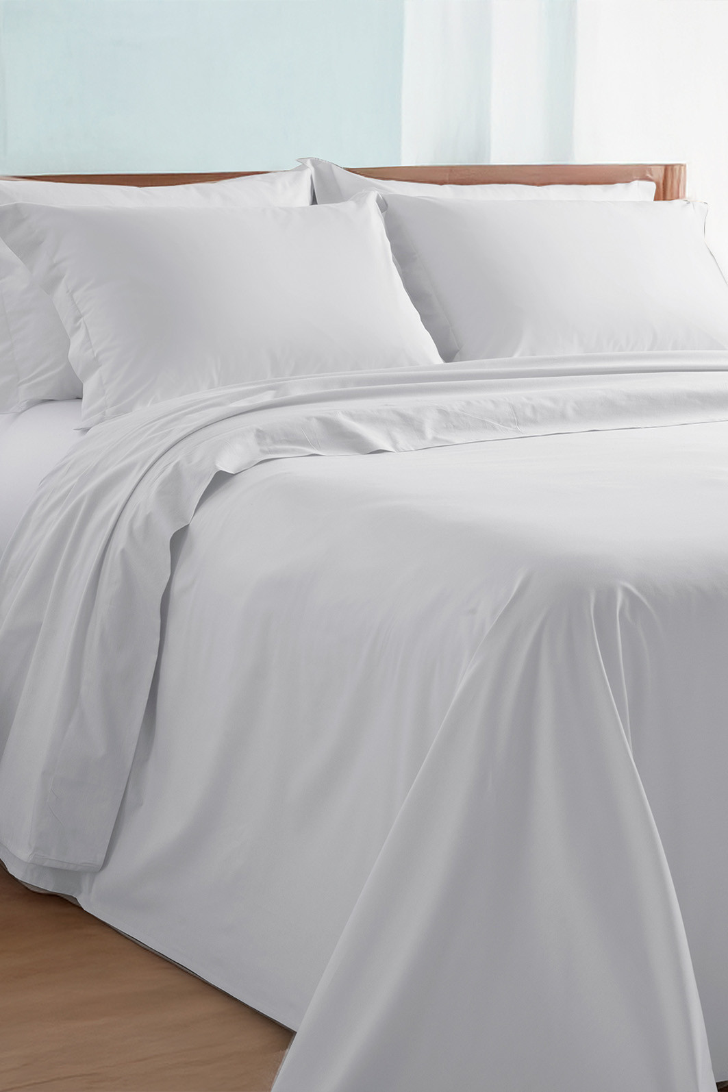 Jogo de Lençol King Cetim 400 Fios Branco Jogo de Lençol King Cetim 400 Fios Branco