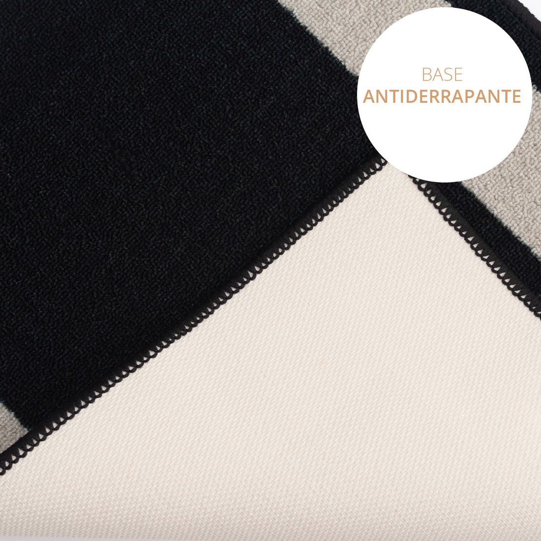 Tapete de Cozinha Antiderrapante Alta Resistência Liso 50x70cm Minimalist