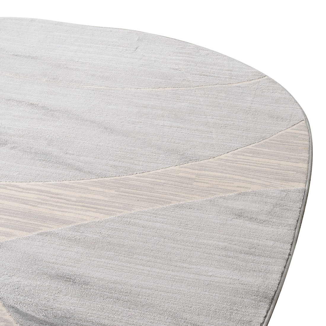 Tapete Organico Sala e Quarto Unique Cinza Mesclado 140x200