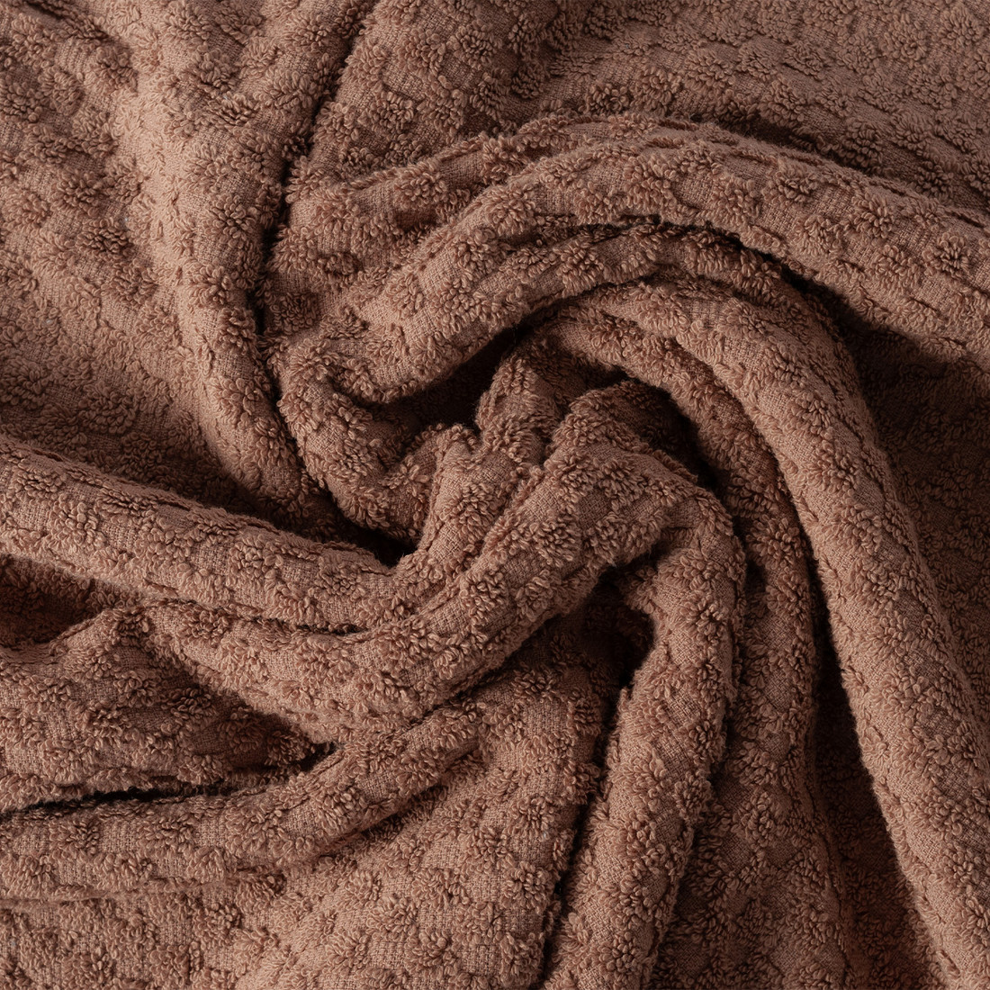 Jogo de Toalha 4 Peças Porto - Branco e Taupe Jogo Banho