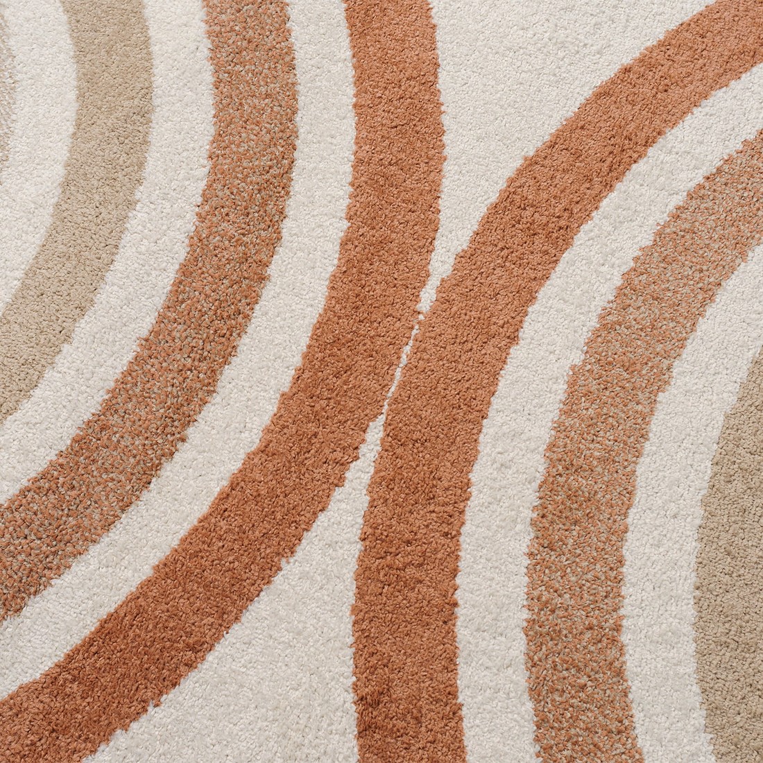 Tapete para Sala Essenciais Arco Terracota 100x150 Tapete para Sala Essenciais Arco Terracota 100x150