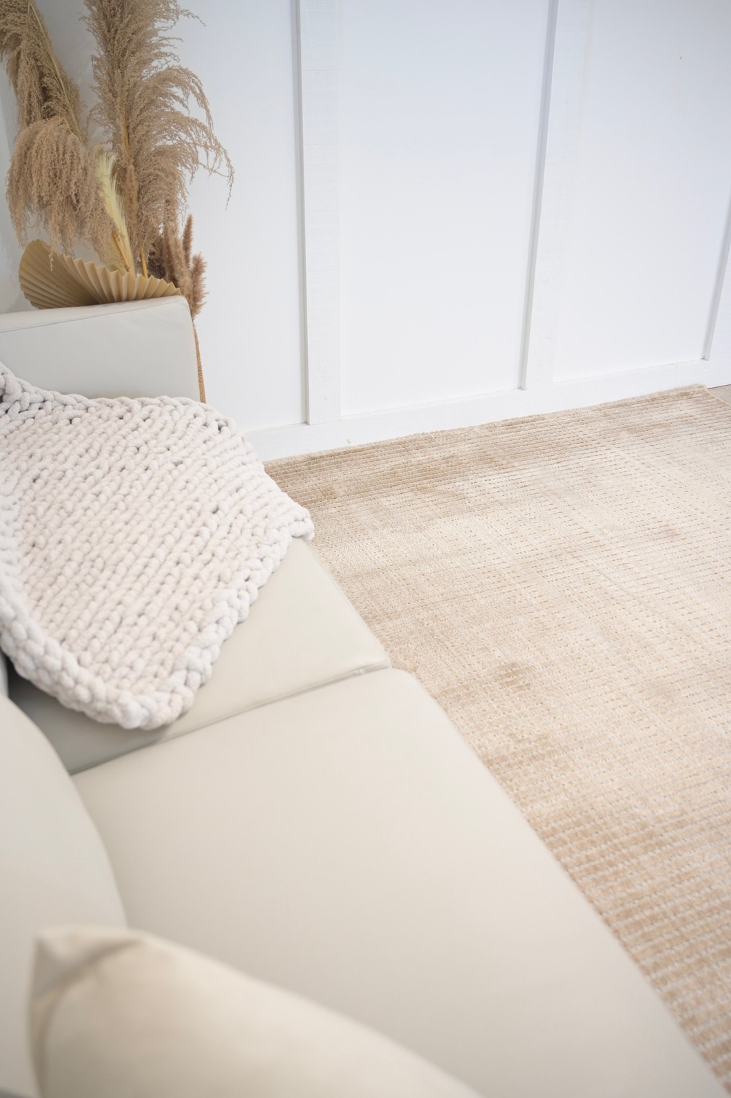 Tapete para Sala 300X400 Leone Listrado Bege Tapete para Sala 300X400 Leone Listrado Bege