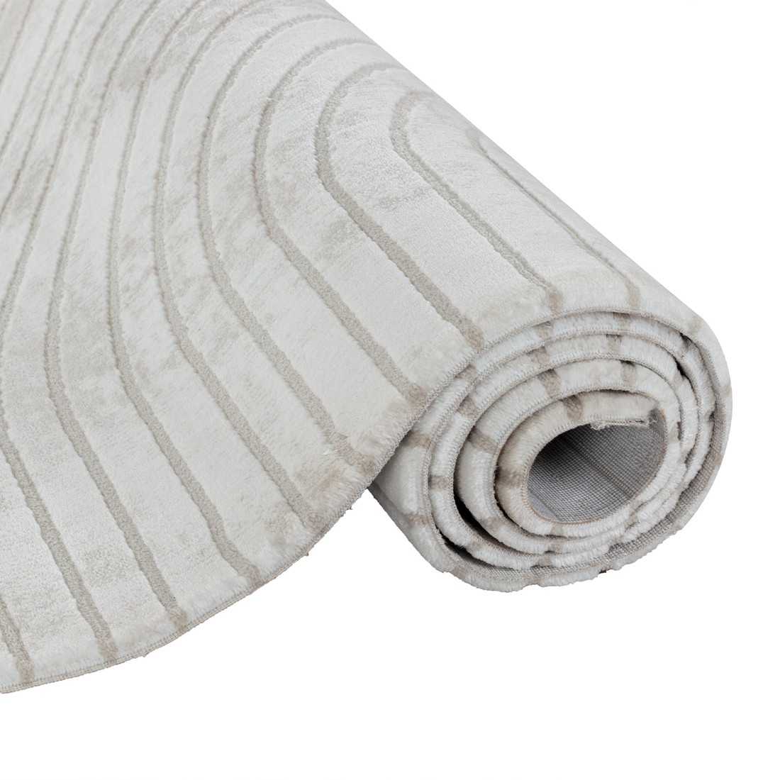 Tapete de Sala Turco Sofistic Saturn Organico - Off White 200x250 Tapete de Sala Turco Sofistic Saturn Organico - Off White 200x250