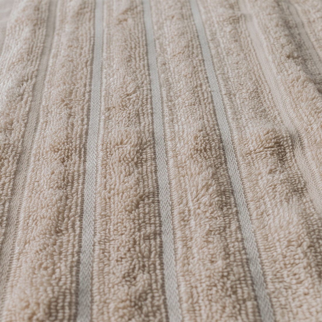 Jogo de Toalha 4 Peças Wave - Bege Jogo Banho Jogo de Toalha 4 Peças Wave - Bege Jogo Banho