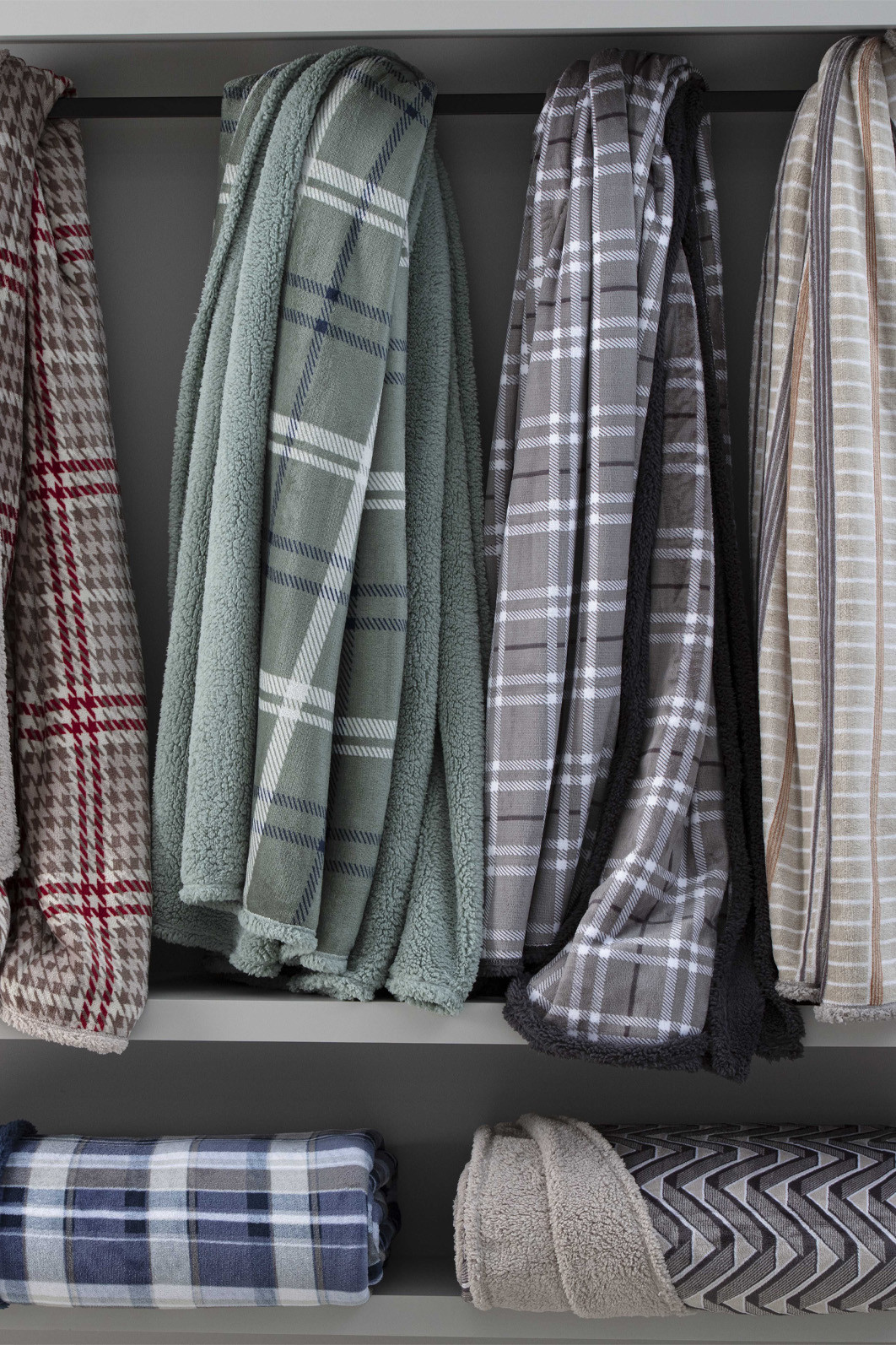 Cobertor Queen com efeito Pele de Carneiro Escócia - 04