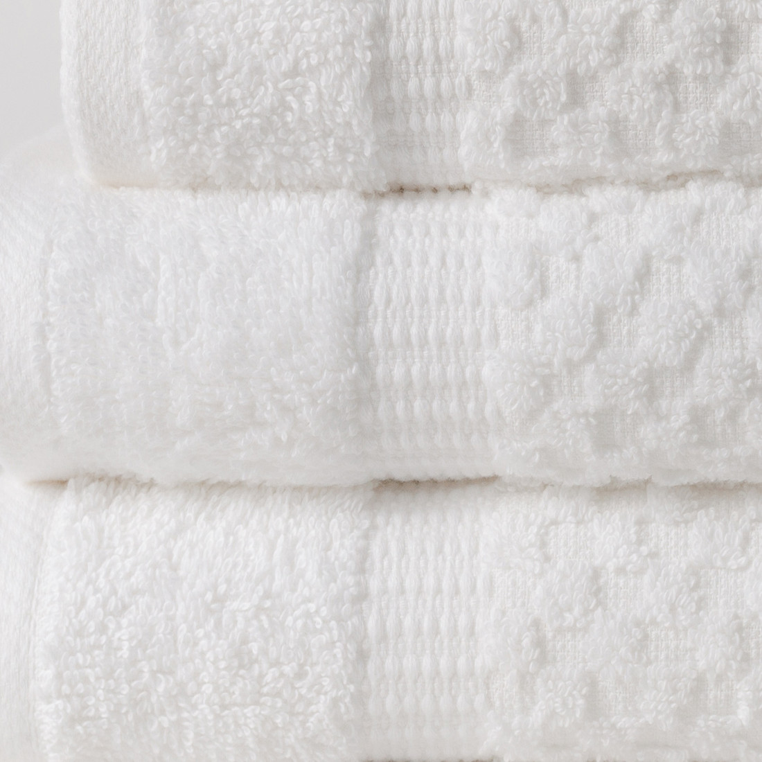 Jogo de Toalha 4 Peças Porto - Branco Jogo Banhão