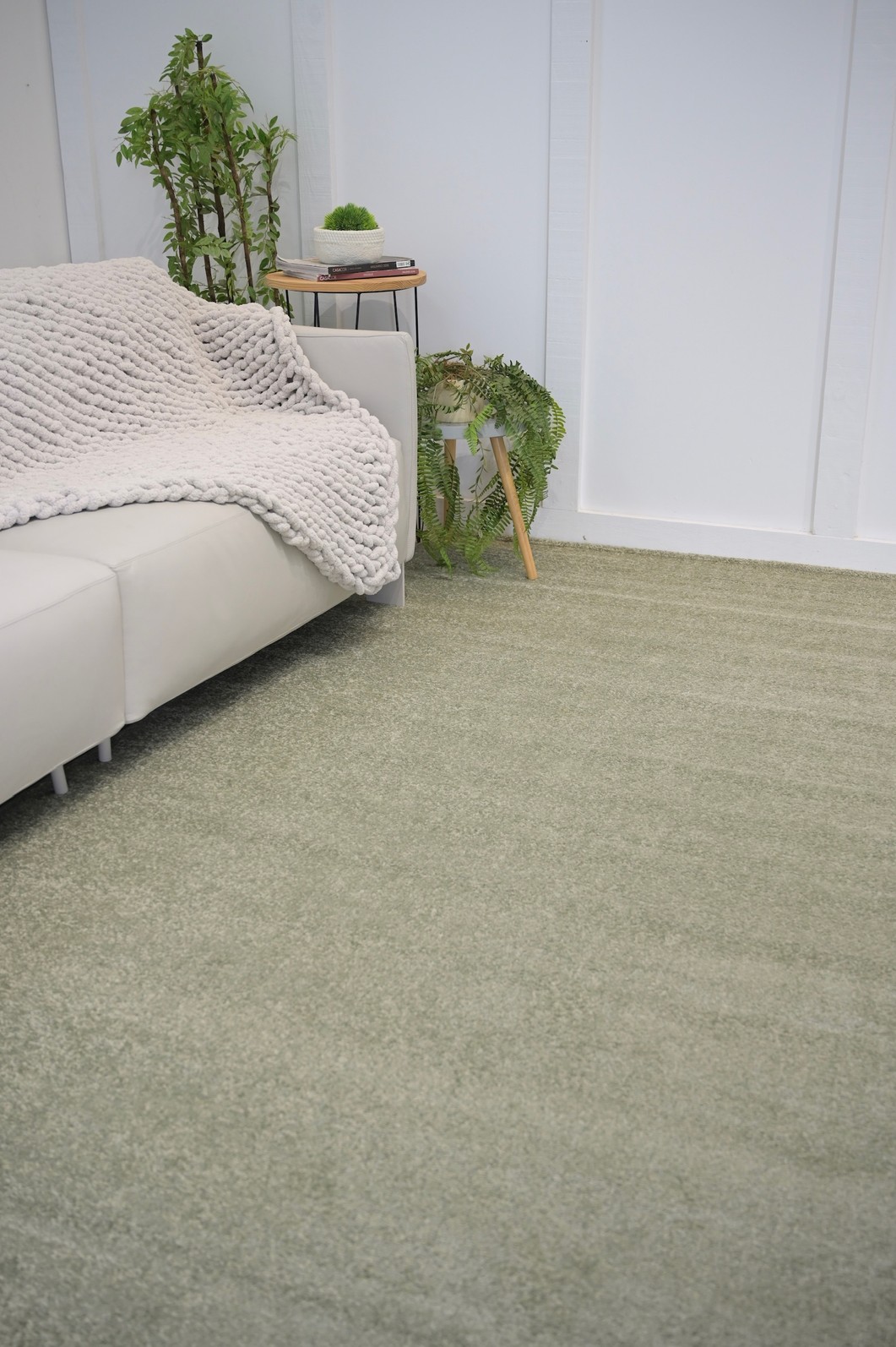 Tapete para Sala Grande Essenciais Liso Verde 100x150 Tapete para Sala Grande Essenciais Liso Verde 100x150