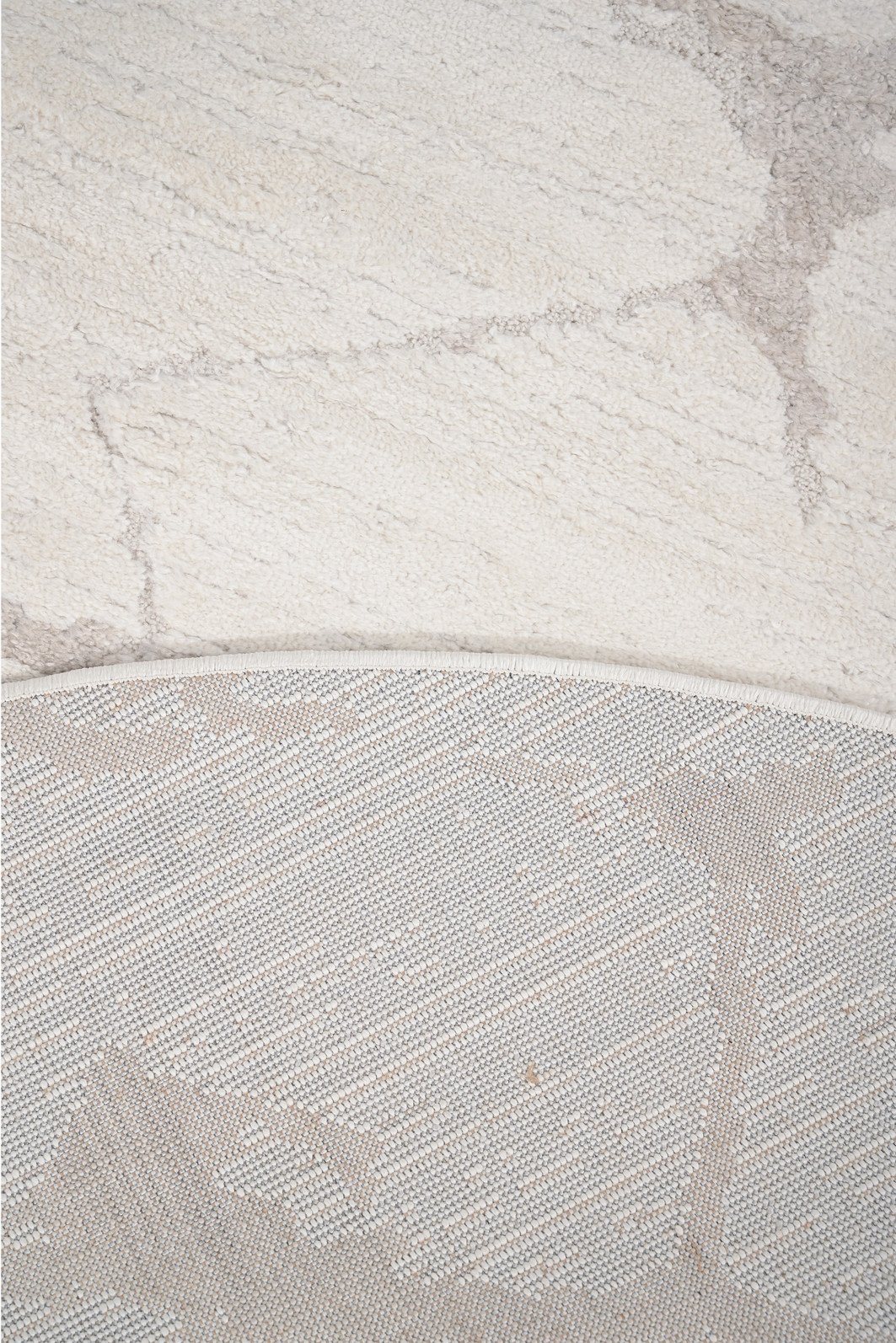 Tapete Sala Redondo 2,0m Fantasy Marmorizado