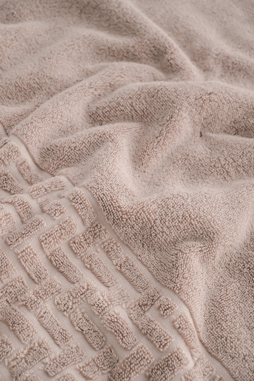 Toalha Rosto 500g Super Soft Zero Twist Greco 50cmx70cm Bege Toalha Rosto 500g Super Soft Zero Twist Greco 50cmx70cm Bege