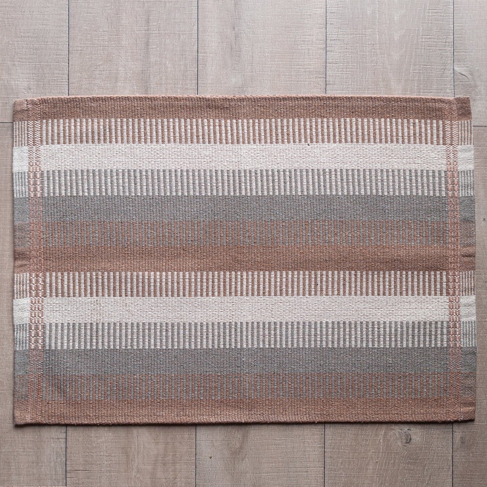 Kit de Cozinha 3 Peças Algodão Aquarela Taupe Kit de Cozinha 3 Peças Algodão Aquarela Taupe