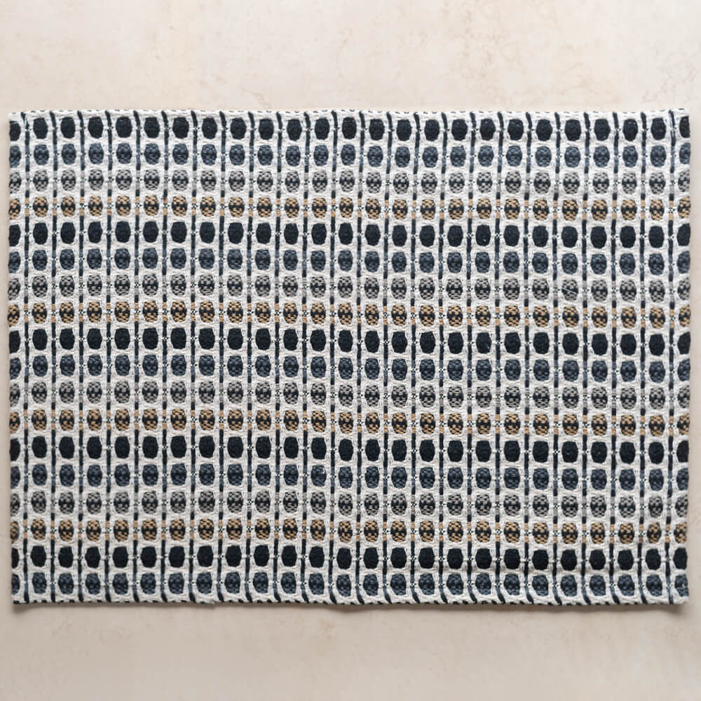 Kit de Cozinha 3 Peças Algodão Indiano Preto Kit de Cozinha 3 Peças Algodão Indiano Preto