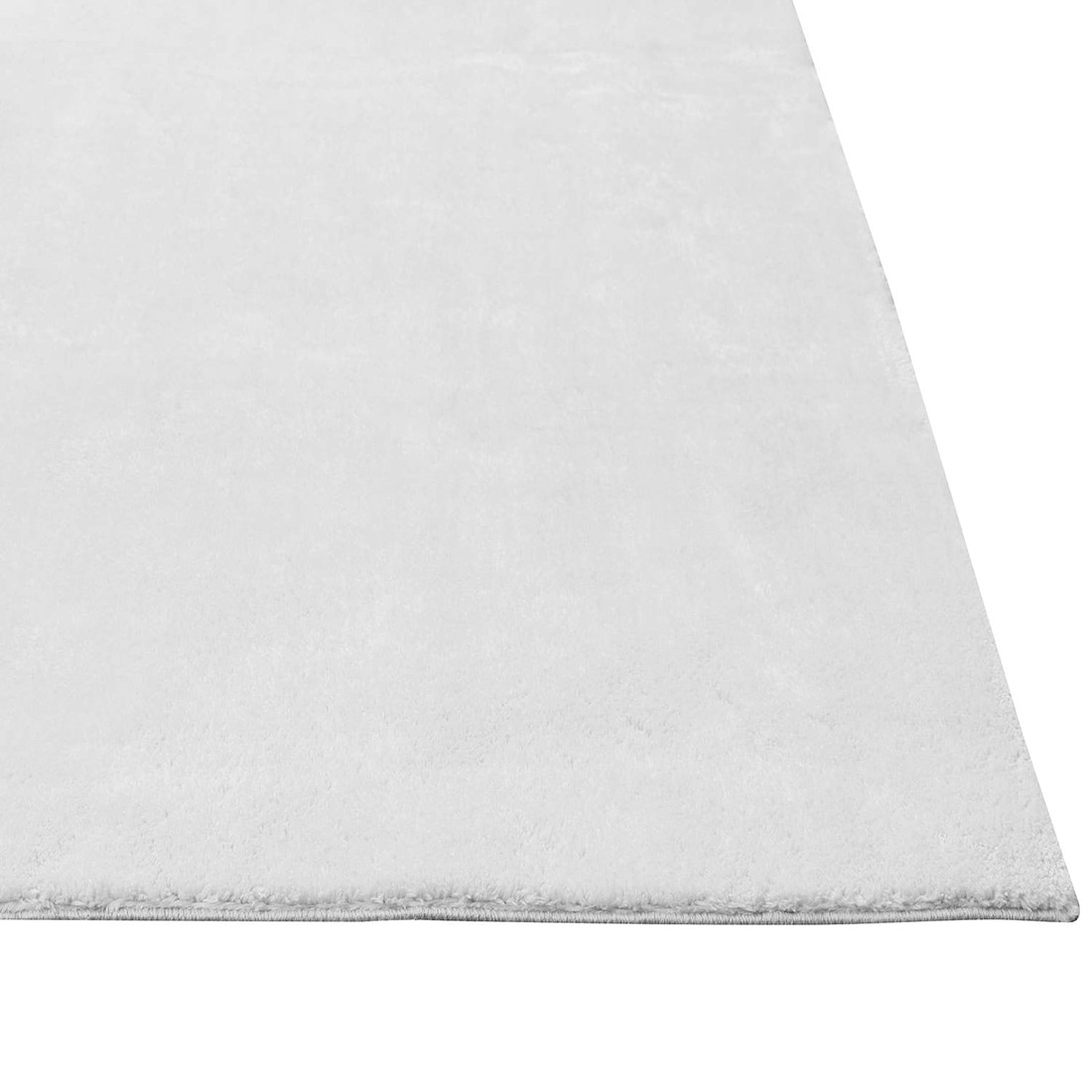 Tapete Touch Confort com Antiderrapante Liso - Cinza Claro