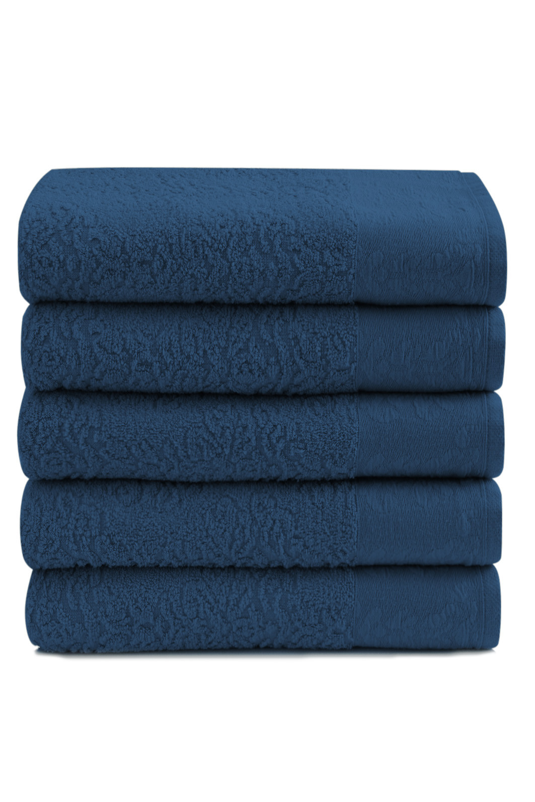 Jogo De Toalhas 5 peças Banho Fio Penteado Splendore Marinho Jogo De Toalhas 5 peças Banho Fio Penteado Splendore Marinho