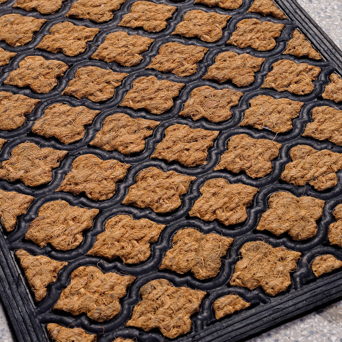 Capacho de Porta Fibra de Coco 40x60 - Trança Capacho de Porta Fibra de Coco 40x60 - Trança