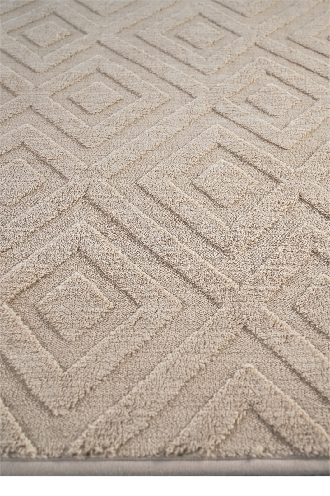 Tapete Microfibra SuperSoft Pequim 140x200 - Lotus Bege